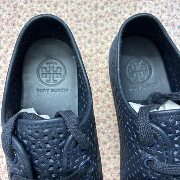 Tory Burch Navy Sneakers - Picture 4 of 6